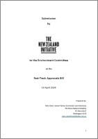 2024 04 19 Fast Track approval bill cover outline